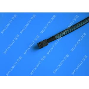 SFF 8643 To 4x SATA SAS Hard Drive Cable Black Multilane With 4 Channels