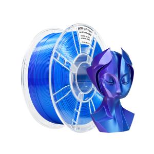 Buy cheap iboss 3d printing Filament Silk Purple Blue PLA + Dual Color Toughness Enhanced 3D Printer 1kg from wholesalers