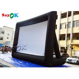 China Inflatable Big Screen Backyard Sealed SGS Inflatable Movie Screen on sale