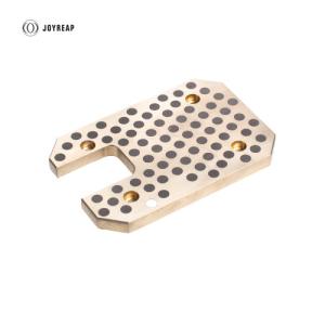 Buy cheap Solid Bronze Graphite Slide Plate Lubricant Oiles 500 High Strength from wholesalers