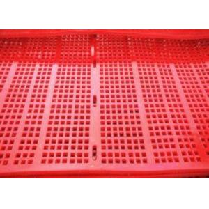 Buy cheap Fine Modular Polyurethane 610x610mm Vibrating Screen Mesh from wholesalers