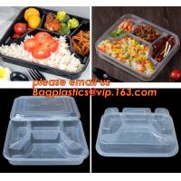 Buy cheap Supermarket display wholesale storage fruit food defrosting plastic tray,manufacturer supply bpa free reusable 3 compart product