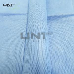 Buy cheap Blue Color Polypropylene PP Spunbond Non Woven Fabric With PE Film Laminated For Medical Bed Sheets from wholesalers