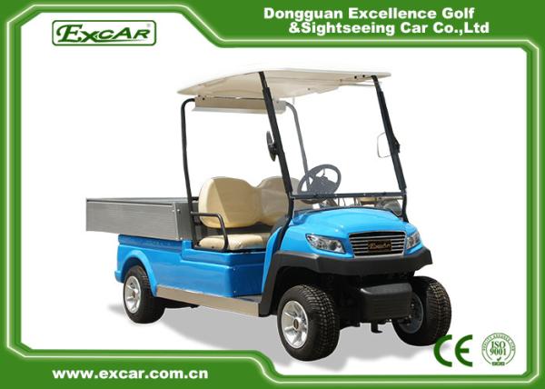 Buy cheap 35km/H 4 Wheel Electric Utility Carts With Cargo Tool Aluminum Chassis PP from wholesalers