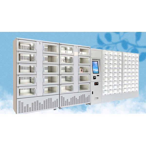 Winnsen Flower Refrigerator Vending Locker System Machine Cooling Food And Beverage Glass Bottle Champagne Milk