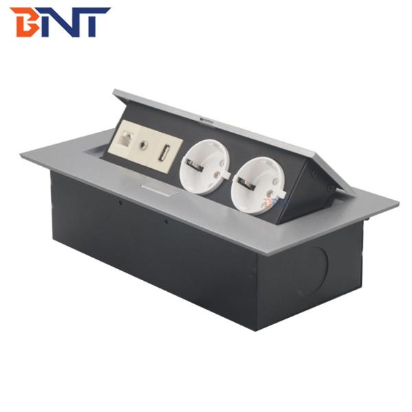 Quality modern style for office desk table pop up power media socket for sale