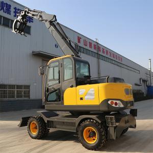 Buy cheap Wheeled Digger Large Excavation Machine ZHONGMEI Earth-moving Machinery from wholesalers