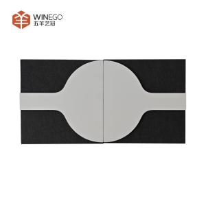 Buy cheap Custom Art Circle PET 3D Acoustic Wall Panel with Painting for Modern Spaces from wholesalers