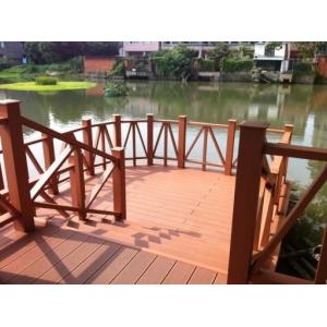 Customised Decorative WPC Gate Panel Wood Plastic Composite Fence Mothproof