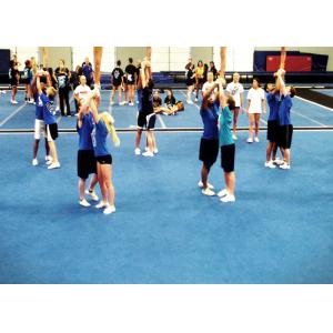 Buy cheap Gymnastics Blue 50mm Cheerleading Floor Mat Velcro Connect from wholesalers