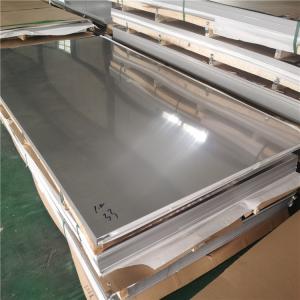 Buy cheap Cold Rolled BA Silver Stainless Steel Sheet Metal Pallet Packaging With Beveled Edge from wholesalers