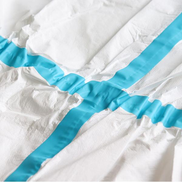 S M L XL 2XL 3XL 4XL Microporous Disposable Medical Coverall Breathable