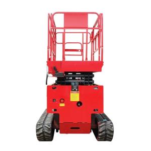 Buy cheap High Strength Crawler Type  Warehouse Scissor Lift 6m All Terrain Scissor Lift from wholesalers
