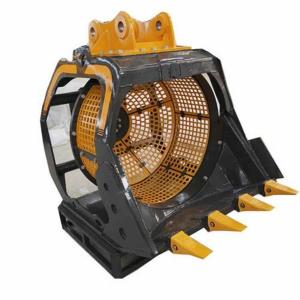 Buy cheap Rotating Screening Bucket Rotating Screening Bucket Excavator Rotating Screening Bucke Crusher Bucket Suitable 23 Tonne from wholesalers