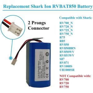 Custom 2600mah 14.8V 14.4V Li Ion Battery Pack Rechargeable OEM