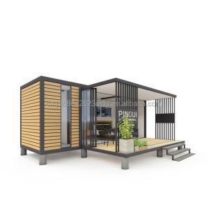 Buy cheap Prefab Modular Container Houses Modern Design Style with Steel Frame Galvanized Steel Bending 180g from wholesalers