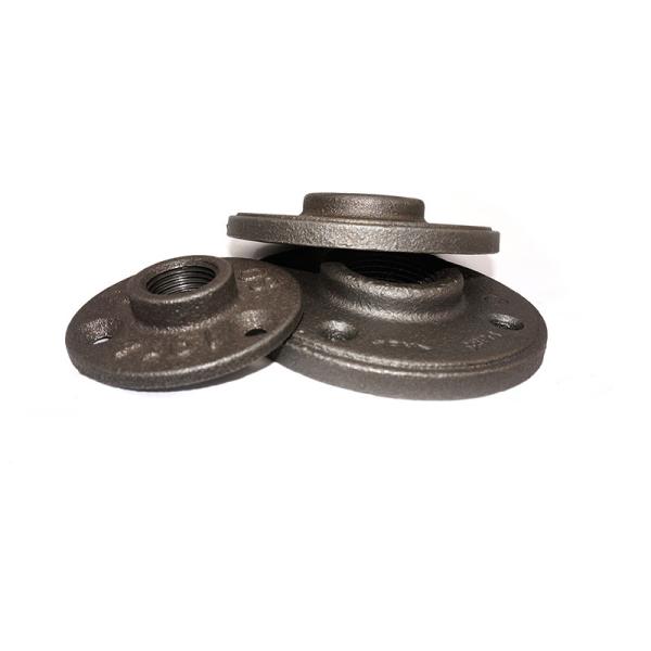 Buy cheap 1/2 Inch Malleable Iron Floor Flange / Malleable Iron Fittings Shelving Retro Sandblasted from wholesalers