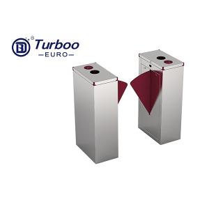 Buy cheap Compact Flap Barrier Turnstile Mechanical Access Control Entrance Security Turboo from wholesalers