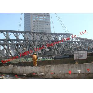 Buy cheap Construction Solution Steel Bailey Bridge With 50 Year Service Life from wholesalers