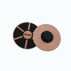 Buy cheap 39.5*7cm Yoga Exercise Equipment 250kg Load Wooden Balance Board from wholesalers