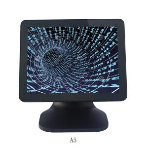 Buy cheap Three Colors All In One Capacitive Touch POS System With Aluminum Alloy L Shaped Base from wholesalers