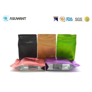 Metallized Standing Flat Bottom k Coffee Stand Up Bags