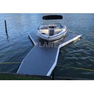 Buy cheap 6m Long Drop Stitch Floating Y Shape Inflatable Y Jet Ski Dock Pontoons Platform For Boat And Yacht Parking from wholesalers