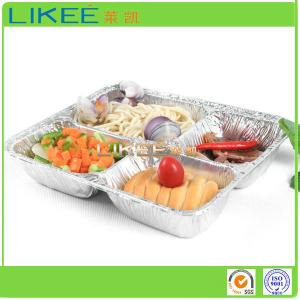 Buy cheap Wrinkle Wall 660ml Disposable Aluminium Foil Container Light Weight from wholesalers