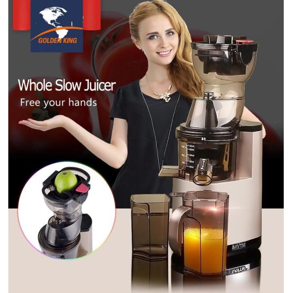 Quality Big/Wide Mouth Whole Slow Juicer BPA FREE JE230-08M00 for sale