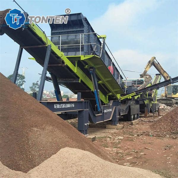Buy cheap Construction Concrete Waste Recycling Line Crusher Semi Automatic from wholesalers