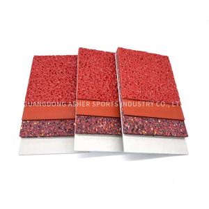 Buy cheap 13mm Prefabricated Rubber Athletics Tracks With Tensile Strength 0.71Mpa from wholesalers