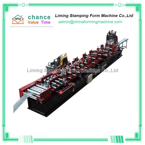 Buy cheap 18 Stands Purlin Roll Forming Machine 60 Seconds Quick Change from wholesalers