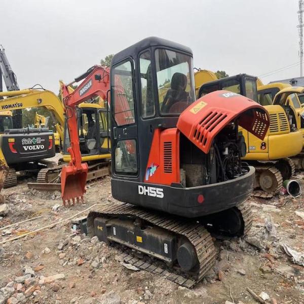 80%new used excavator Doosan 55 excavator Korea Second-hand used excavator good price