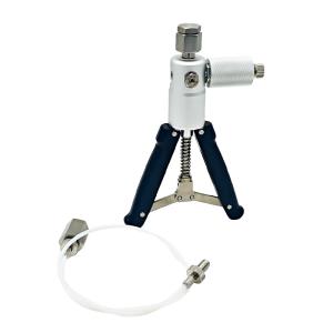 Buy cheap 60Bar Hand Held Pneumatic Calibration Pump Clean Air Pressure Pump from wholesalers