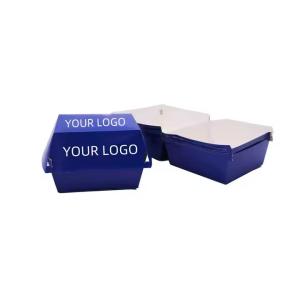 Disposable Food Takeaway Burger Box with Custom Printing and Prompt Lead Time