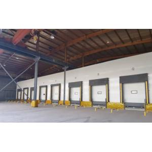 Insulated Sectional Doors can be interlocked with loading and unloading platform