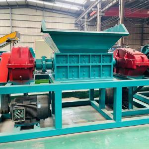 Buy cheap Double Shaft Double Power Shredder for Waste Metal Veneer Board Aluminum Can Recycling from wholesalers