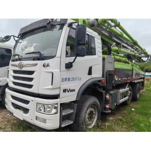 Buy cheap 43 M 2021 Used Concrete Pump Truck with Parts and Vibrating Amplitude of 2.6mm from wholesalers