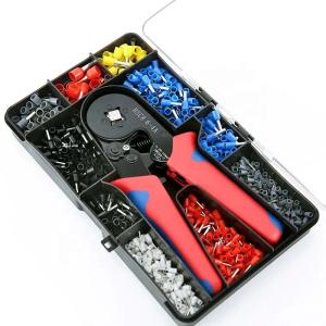 Buy cheap Convenient Versatile Mini Wire Ferrule Tubular Terminal Crimping Plier Kit 1200pcs Household Electrical Insulated from wholesalers