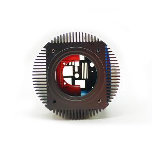 Custom CNC Black Anodizing Machining Aluminum Anodizing Camera Aluminum Parts