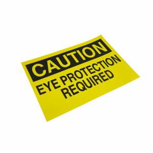Buy cheap Customizable  Plastic Pasteable Warning Sign For Industrial from wholesalers