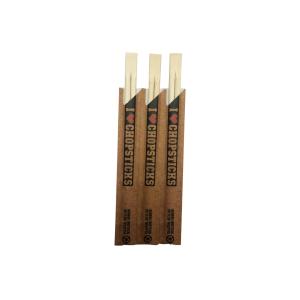 Buy cheap Eco Friendly Nature 21cm Twins Disposable Bamboo Chopsticks With Sleeve from wholesalers