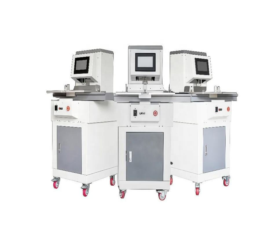 China Max Punching Width 50 MM Automatic Single Hole Paper Drilling Machine Touch Screen Single Hole Paper Punching Machine Equipment on sale