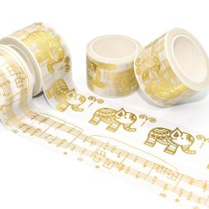 Buy cheap Custom Design Any Patterns Washi Tape Printed Rose Gold Foil Washi Tape from wholesalers
