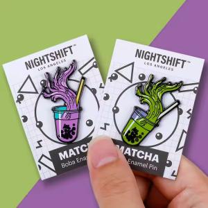 Polishing / Plating Process Custom Anime Pin Enamel Charms Dyed Custom Pins