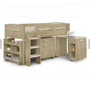 Buy cheap Factory Cheap Price Latest Design Kids Bunk Bed with Desk and Storage from wholesalers
