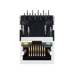Buy cheap XRJG-01K-4-H11-320 Rj45 Magnetic Jack Match ATMEGA88P-20AUR GigaBit Ethernet from wholesalers