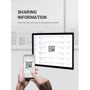 Writing Multi Touch Smart Board 43 Inch LCD Interactive Whiteboard