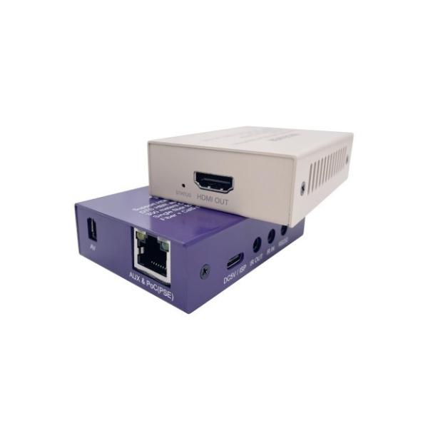 HDMI2.0 FIBER Extender with POE