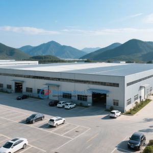 Buy cheap Customized Large Span Prefabricated Steel Structure Industrial Factory Building from wholesalers